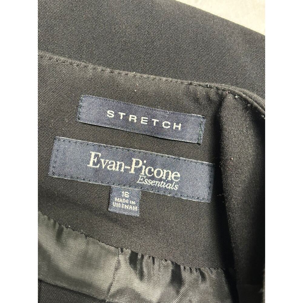 Evan Picone Essentials Blazer Jacket Stretch Wome… - image 3